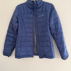 Columbia Blue Quilted Jacket